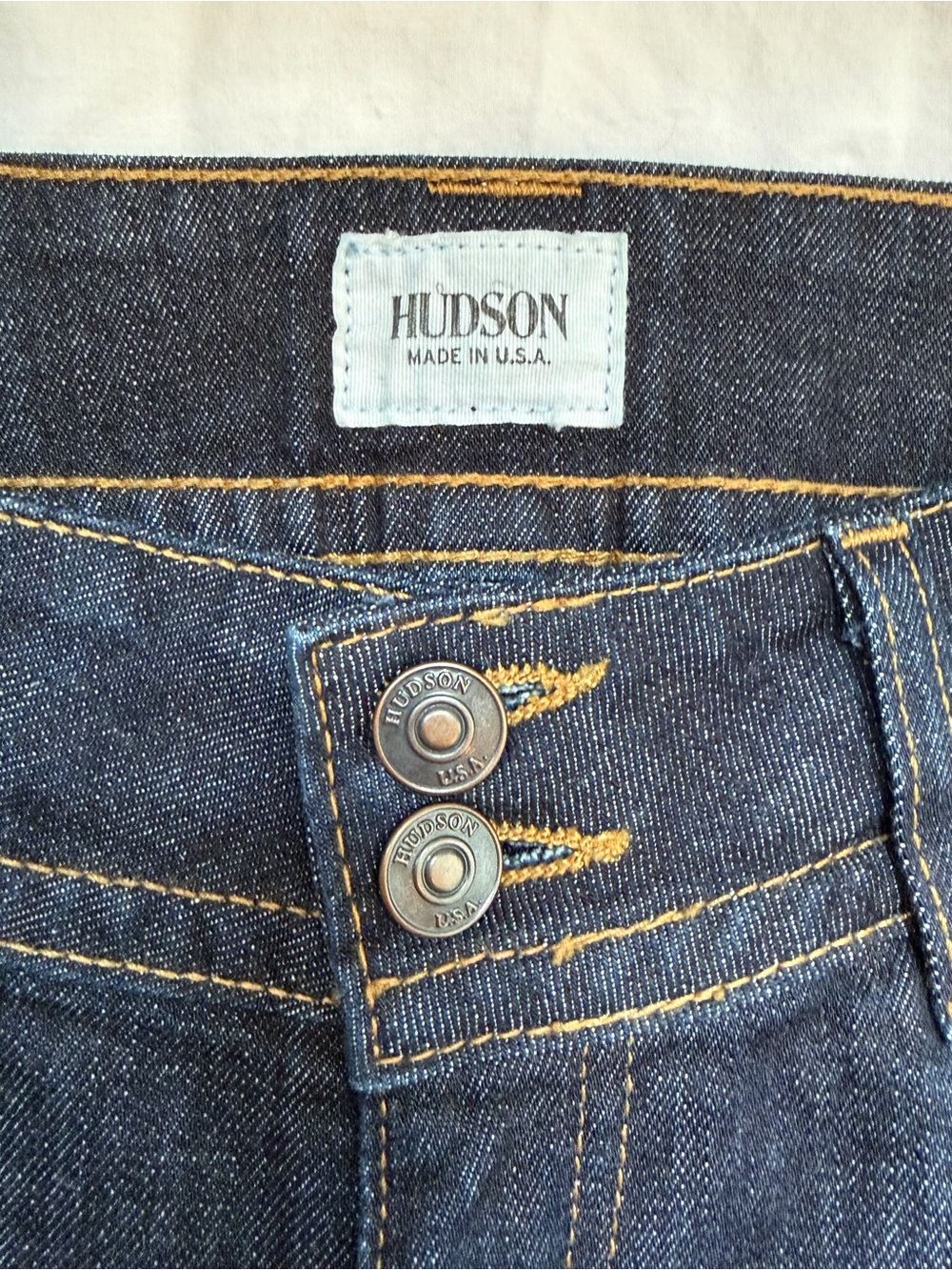Hudson Jeans Signature Petite Bootcut Dark Indigo Denim Size 29 - Picture 4 of 15